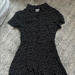 Black Polka Dot Dress